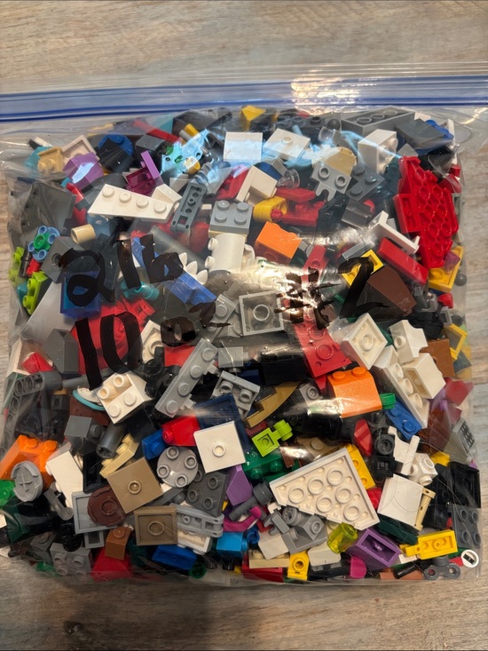 Lego Other - Mixed Small Building Brick Lot - Multi-Color Bag 2lb 10oz (Lot #2)